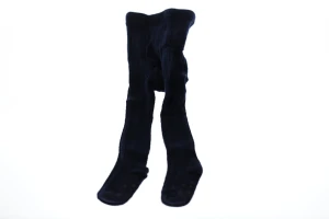 Колготи трикотажні для дівчинки в смужку з гальмами сині