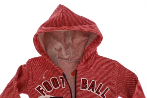 Костюм на флісі для хлопчика трикотажний Football червоний