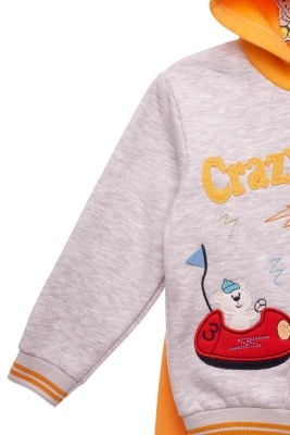 Костюм на флісі для хлопчика трикотажний Boy's жовтий