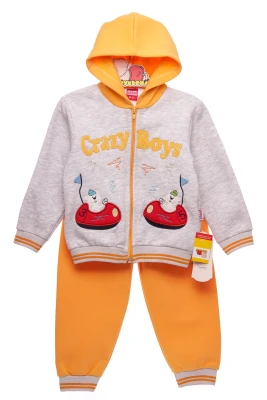 Костюм на флісі для хлопчика трикотажний Boy's жовтий