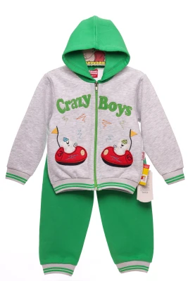 Костюм на флісі для хлопчика трикотажний Boy's зелений