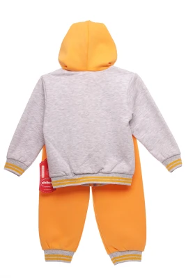 Костюм на флісі для хлопчика трикотажний Bowling жовтий