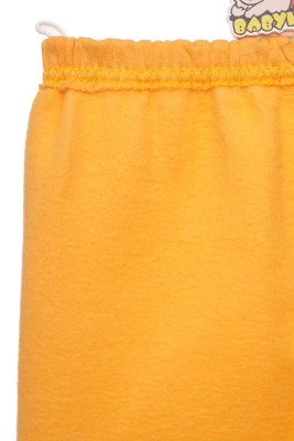 Костюм на флісі для хлопчика трикотажний Bowling жовтий