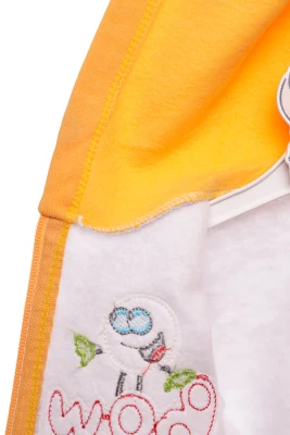 Костюм на флісі для хлопчика трикотажний Bowling жовтий