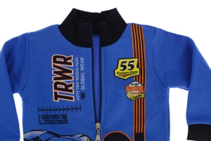 Костюм на флісі для хлопчика трикотажний 55 синій