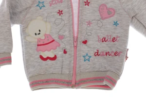 Костюм на флісі для дівчинки трикотажний Star рожевий