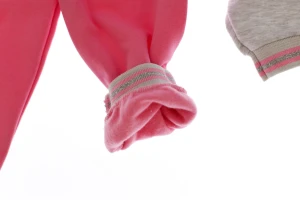 Костюм на флісі для дівчинки трикотажний Star рожевий