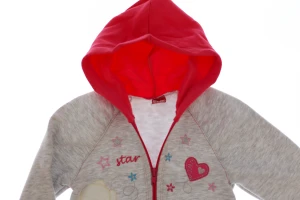 Костюм на флісі для дівчинки трикотажний Star рожевий