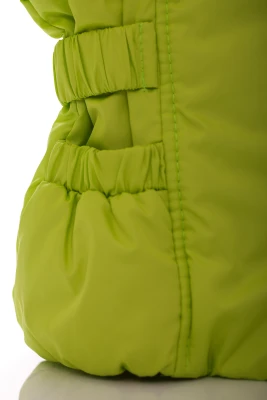 Куртка на флісі для дівчинки Babykroha Під Гумку салатову