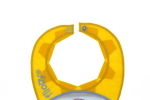 Нагрудник для хлопчика трикотажний Пірат блакитний