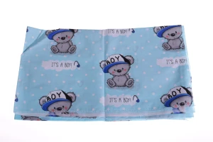 Пелюшка ситець для хлопчика Воу 110*85 см Monobrend