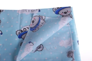 Пелюшка ситець для хлопчика Воу 110*85 см Monobrend