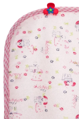 Пелюшка клейонка для дівчинки рожева з Собачкою 40*60 см Murat Baby