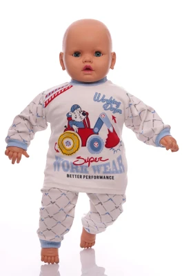 Піжама з довгим рукавом для хлопчика.