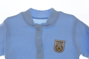 Сорочка для хлопчика трикотажна mini papi блакитна