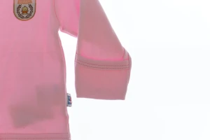 Сорочка для дівчинки трикотажна mini papi рожева