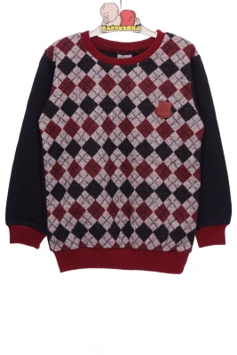 Светр в ромбик