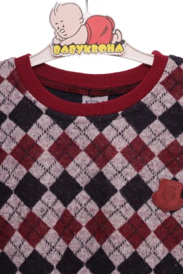 Светр в ромбик