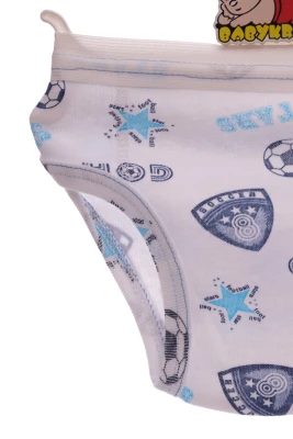 Труси з майкою для хлопчика трикотажні Stars синій