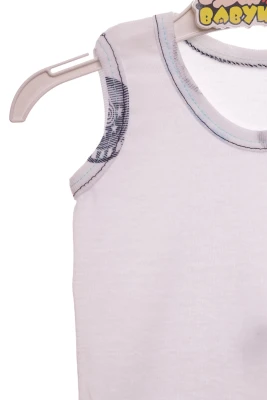 Труси з майкою для хлопчика трикотажні Stars синій