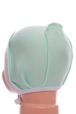 Чіпчик на зав'язках інтерлок Babykroha м'ятний