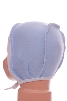 Чіпчик на зав'язках для хлопчика інтерлок Babykroha блакитний