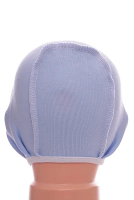 Чіпчик на зав'язках для хлопчика інтерлок Babykroha блакитний