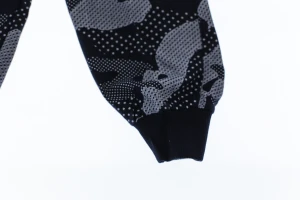 Штани для хлопчика трикотажні камуфляж синій