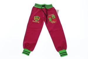 Штани для дівчинки трикотажні В-9 рожеві