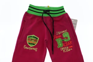 Штани для дівчинки трикотажні В-9 рожеві