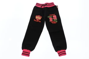 Штани для дівчинки трикотажні В-9 чорний