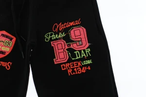 Штани для дівчинки трикотажні В-9 чорний