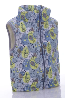 Жилетка на флісі в галактику сіра