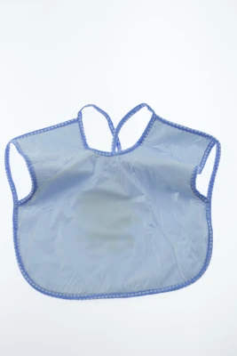 Нагрудник для хлопчика трикотажний 25*30 см Big day блакитний