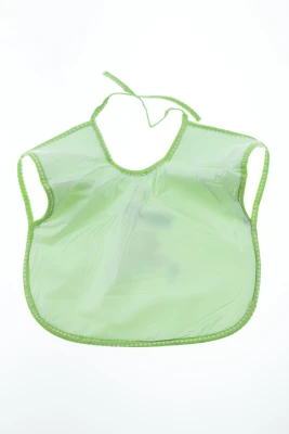 Нагрудник на зав'язках трикотажний 25*30 см Ваву салатовий