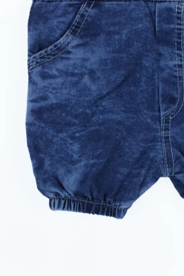 Джинсовий комбінезон для хлопчика Баскетбол синій