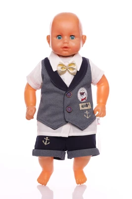 Футболка з шортами для хлопчика трикотажні Ahoy синій