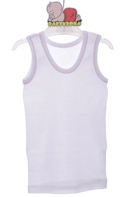 Майкас труси для дівчинки трикотажні смужка білий