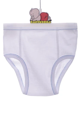 Майка з трусами для хлопчика трикотажні однотонна білий