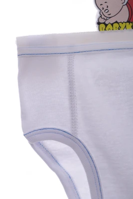 Майка з трусами для хлопчика трикотажні однотонна білий