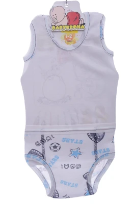 Майка з трусами для хлопчика трикотажні футбол блакитний