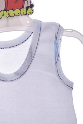 Майка з трусами для хлопчика трикотажні футбол блакитний