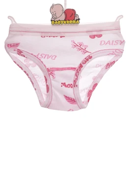 Майка з трусами для дівчинки трикотажні рожеві flowers