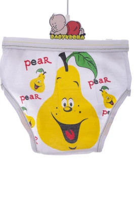 Майка з трусами для хлопчика трикотажні груша жовтий