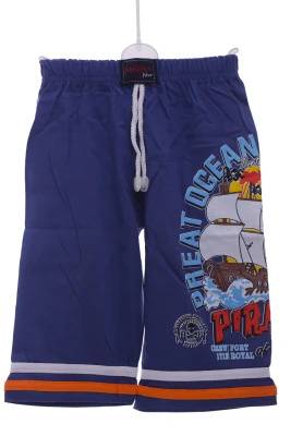 Бриджі для хлопчика трикотажні баскетбол синій