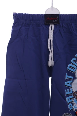 Бриджі для хлопчика трикотажні баскетбол синій