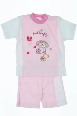 shorti-z-futbolkoyu-dlya-divchinki-trikotazhni-zaychik-rozheviy-2