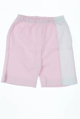 Шорти з футболкою для дівчинки трикотажні зайчик рожевий