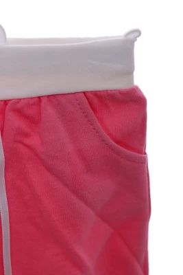 Шорти трикотажні для дівчинки з дівчинкою рожевий