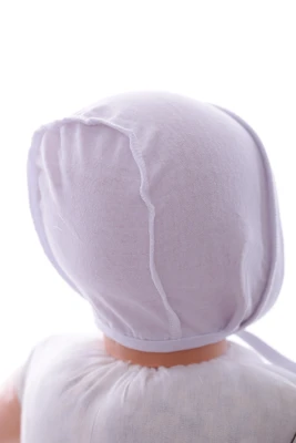 Чіпчик на зав'язках кулір BABYKROHA білий